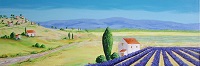 Lavande au pied des Alpilles, pti